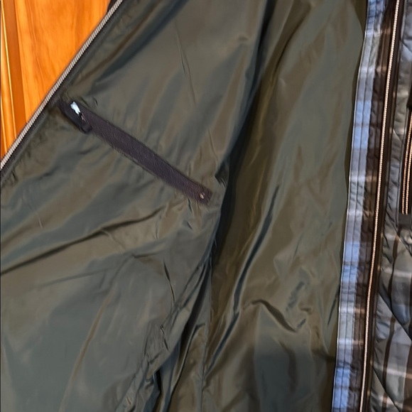 Lands End Blue and Green Plaid Jacket - Picture 8 of 13